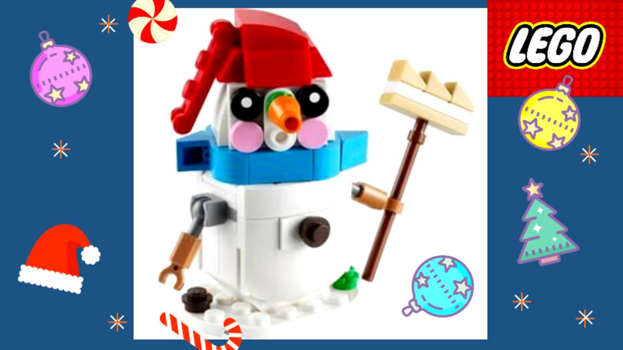 LEGO 30645 Creator Снеговик Обзор набора лего