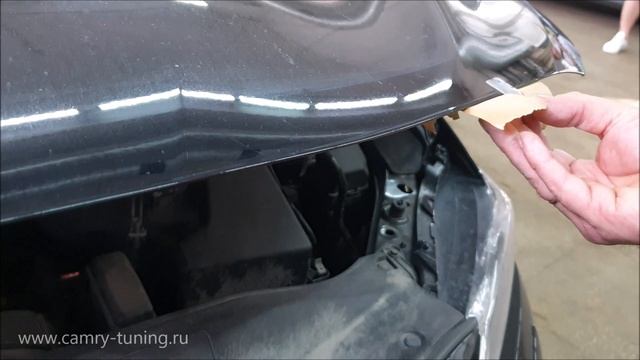 Дефлектор на капот Камри 70 - Автотехцентр Camry Tuning