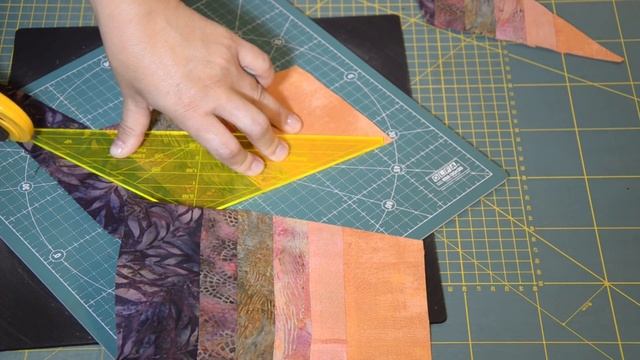 STAR - Triangl 120° Gold (45°, 30°) Patchwork Tutorial