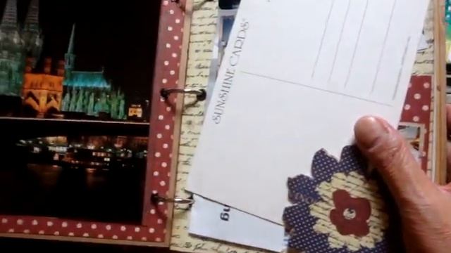 Scrapbooking "Germany 2006 travel mini album - Button Farm Kit Club"