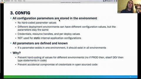 Microservices and the 12 Factor Application