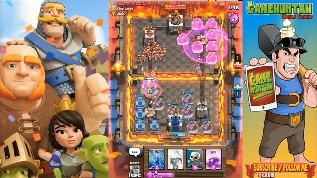 OMG !! SO MANY CLONED PRINCESSES !! World Record ?  Clash Royale Clone Spell Challenge