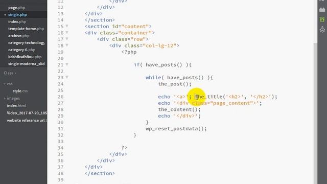 WordPress Theme Development class 8 part  2