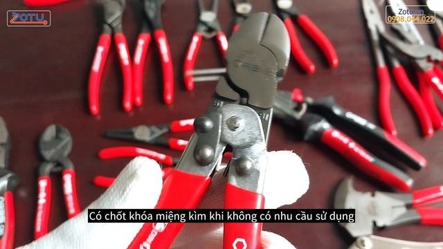 Kìm cắt cộng lực mini 160mm OrbisWill 24-16002022 tiết kiệm lực đến 50