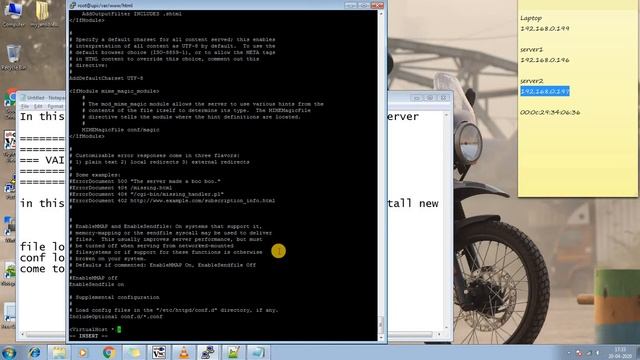 How to configure apache, http Server in Cent0S 7, Redhat 7, Fedora