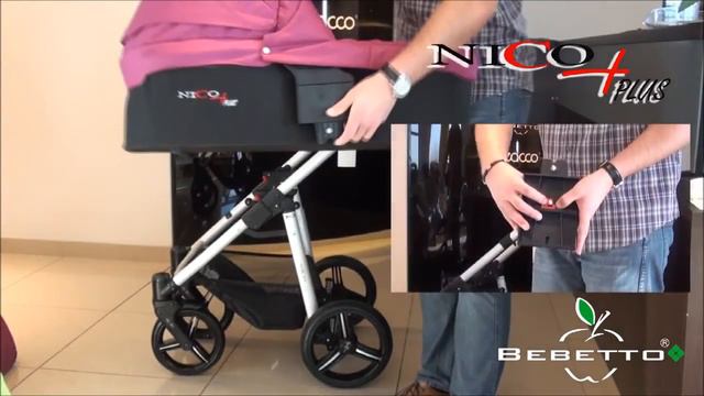 Видеообзор детской коляски 2 в 1 Bebetto Nico Plus