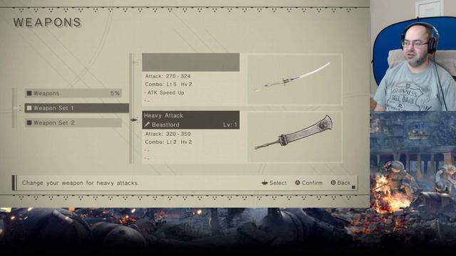 Tall Robots of the Desert - Let's Play Nier: Automata (Blind) - 04