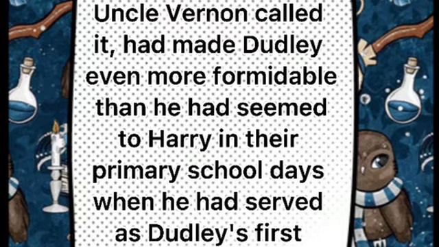 Order Of The Phoenix (fanfiction) ⚡️Chapter 2 Dudley confronts Harry⚡️