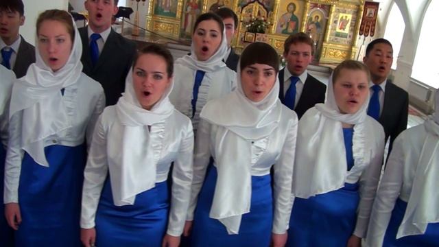 Молодёжный хор "GAUDEAMUS" ЮИИГУ  "Отче наш"
