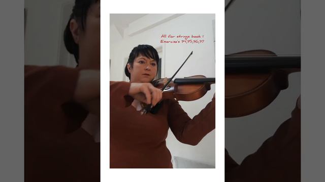 ALL FOR STRINGS BOOK I  No 94/95/96/97 ADULT BEGINNER VIOLINIST