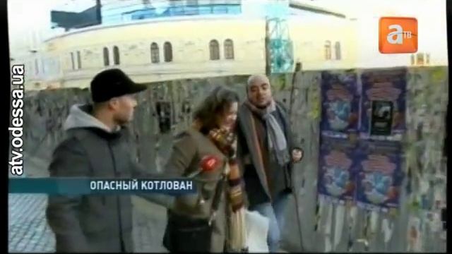 Котлован в центре Одессы продолжает расширение