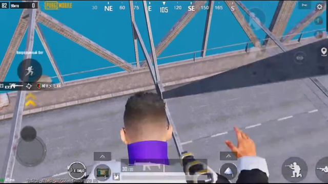 КАК ЗАЛЕЗТЬ НА МОСТ В PUBG MOBILE?