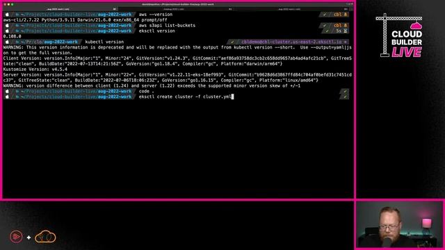 Cloud Builder Live - Deploying Your First Kubernetes Microservice on AWS