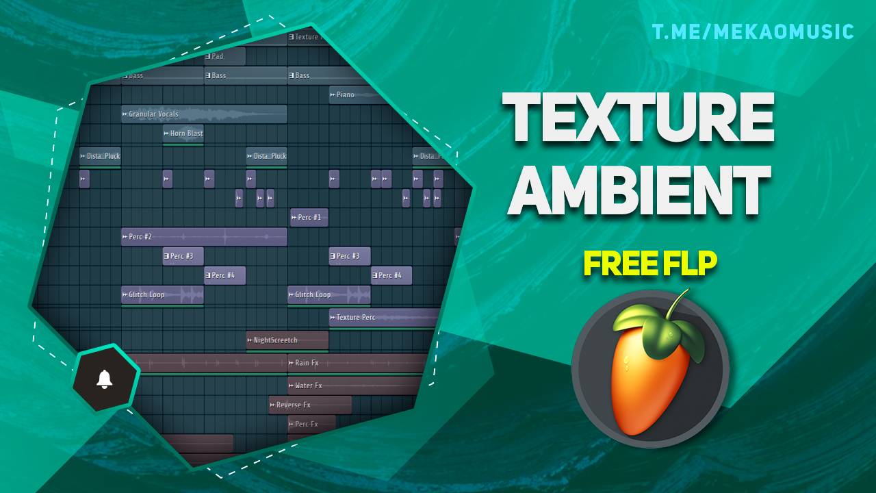 Texture Ambient in FL Studio (+Free FLP) / Эмбиент в fl studio 20 (+Бесплатный ФЛП)