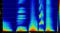 Minecraft cave sounds 1-19 through SpectrumView