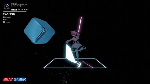 【BeatSaber】Magic ft. Meredith Bull / Jaroslav Beck【低スペックPCとOculus Quest 2だけでトラッキング】