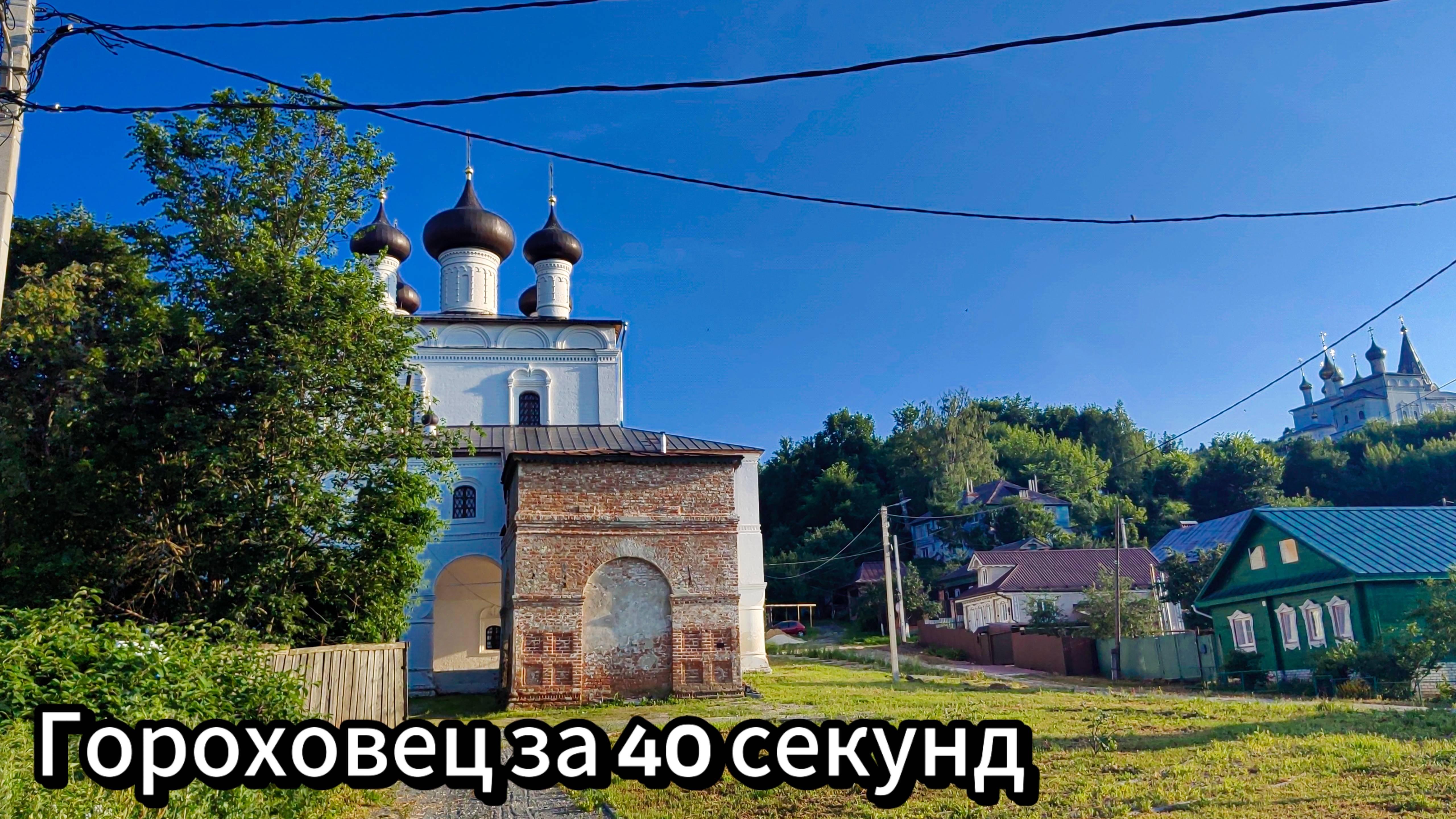 ГОРОХОВЕЦ за 40 секунд.