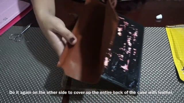 DIY Leather Case for Apple iPad Air 2 |. @kikayKHIT