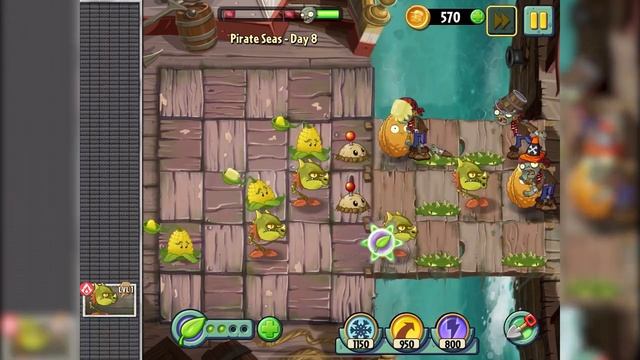 PLANTS vs ZOMBIES 2 - ITS ABOUT TIME | Pirates Seas (7-9)