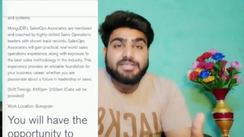 MongoDB Hiring Freshers | Package -4.5 Lakh | Free Laptop | No Sale Job | Latest Jobs 2022 | wfh Jo