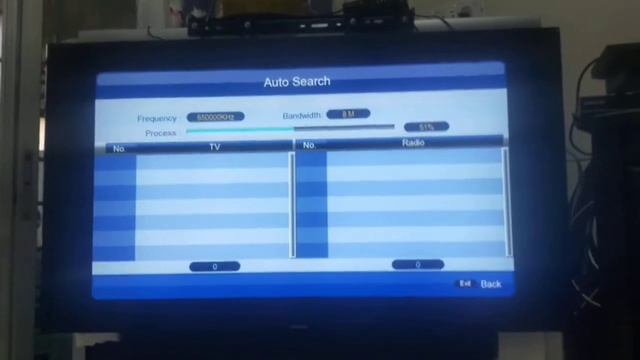 DVB T2 DECODER CANNOT SEARCH CHANNEL