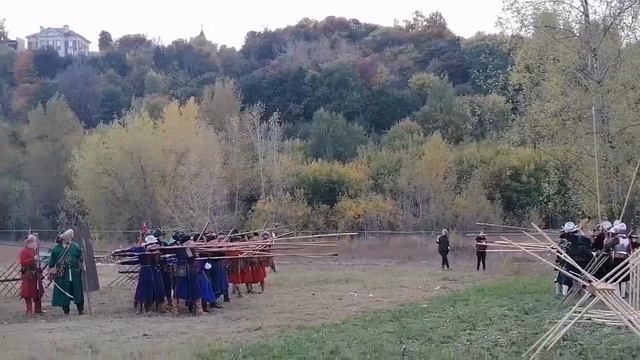 русские пикинеры против европейских