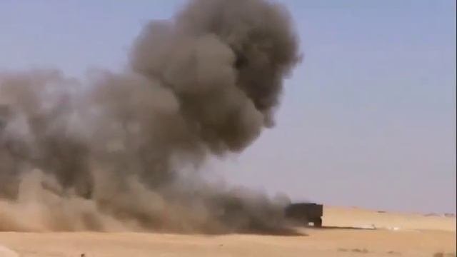 اختبار حاملة الجنود المصرية المدرعة ST500 ضد الألغام الجيش_المصري