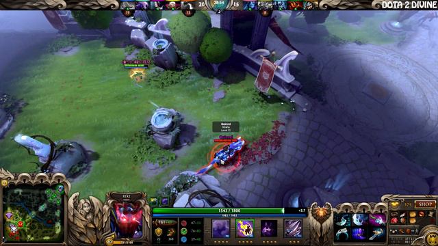 Dota 2 Miracle- Riki - Y there are no sentry? What's wrong?