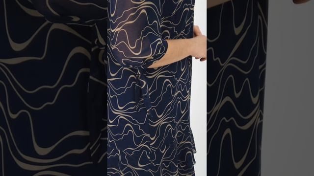 Шифоновое платье Асолия 2555 на трикотажной подкладке