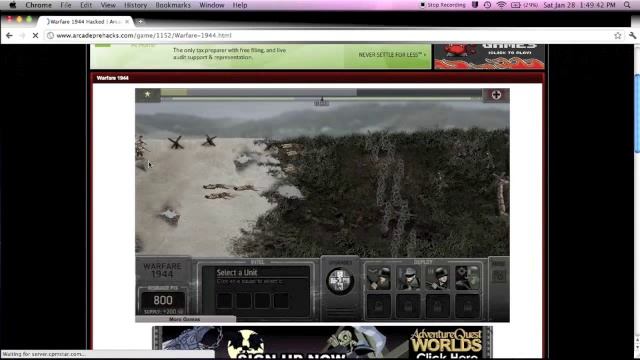 Warfare 1944 Walkthrough Part 1 (Hacked)
