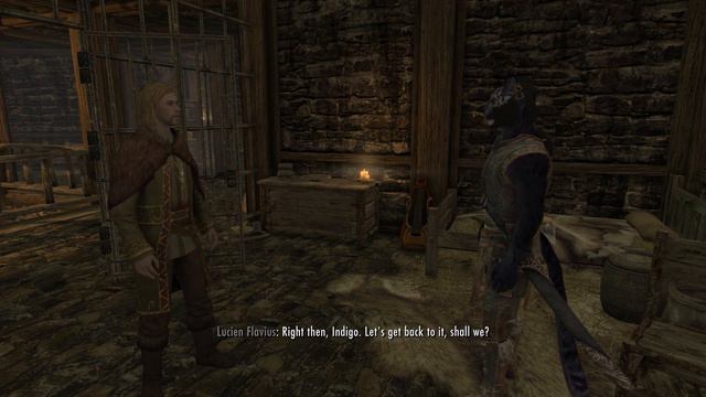 Lucien Flavius Meets Inigo - First Conversation - Fully Voiced by Smartbluecat - Skyrim Mods