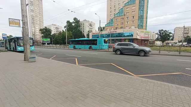 Автобус-82Э Метро Ветеранов