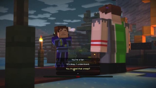 Minecraft Story Mode Season 1 Episode 8 Walkthrough (Male Jesse) V2