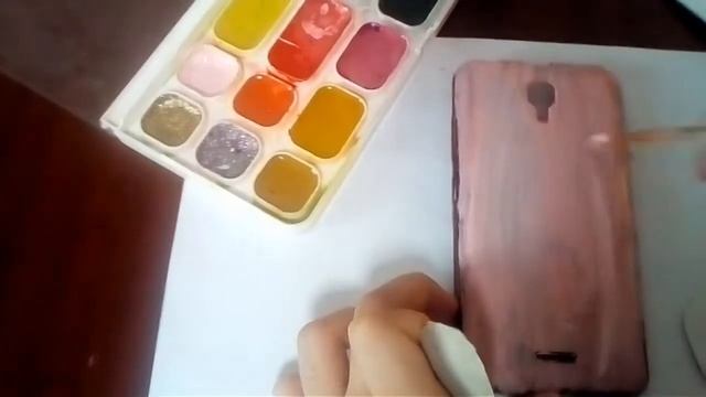 Дизайн раскраски чехла?Или как Катя впервые не запачкала стол? А может заяц на чехле?Катя Горбунов?