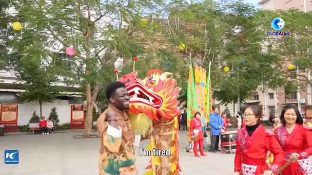 GLOBALink | Ali's tales of finding dragons | Dragon dancing in south China village