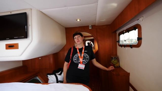 Antares 44 Vs Outremer 5X.  Comfort vs Speed.  Speed comes at a steep price.  Annapolis Show 2017