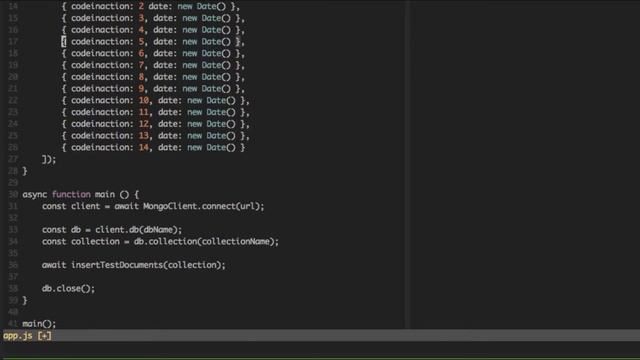 NodeJS e MongoDB paginação ultra simples com apenas o mongodb driver #codeinaction