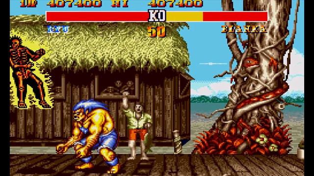 Street Fighter II: Champion Edition [Sega Mega-drive/genesis] (my 2019 playthrough) -HARDEST- RYU