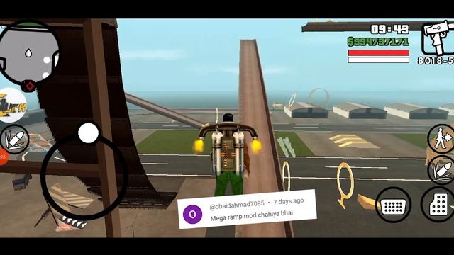 How To Add/INSTALL Mega Ramps in GTA SAN ANDREASE ANDROID | Mega Ramp Gta Sa Android | HINDI/URDU