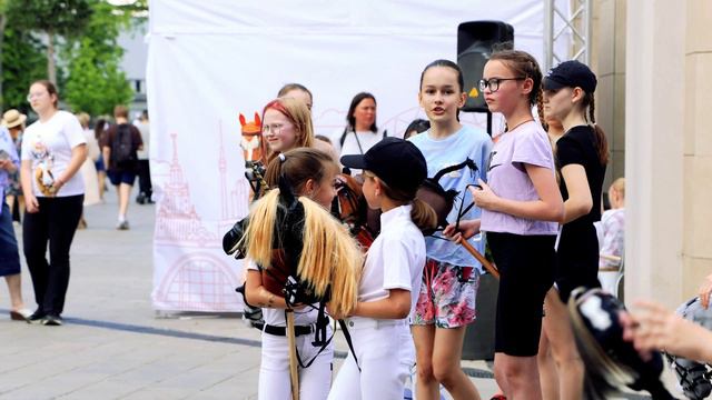 Хоббихорсинг на «Солнце Москвы» #вднх #москва #солнцемосквы