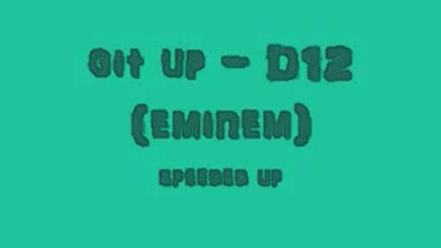 D12 - git up - speed up