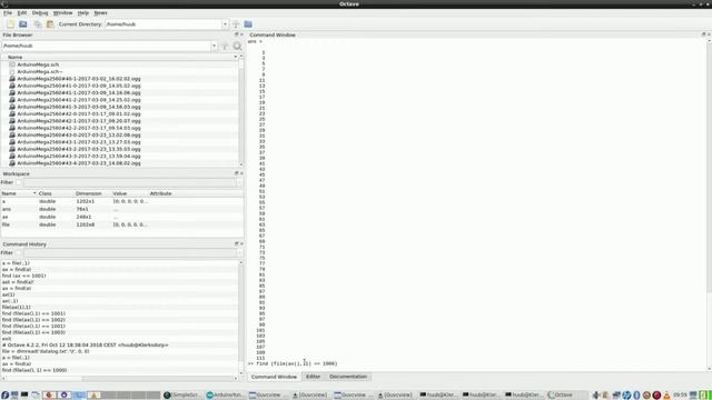 Arduino Yun #98 : Linux, date, data, Octave, graph, electronics, settings, fischertechnik, more
