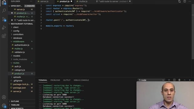 [43] Create Product (part 8) - Ecommerce Tutorial using MERN Stack