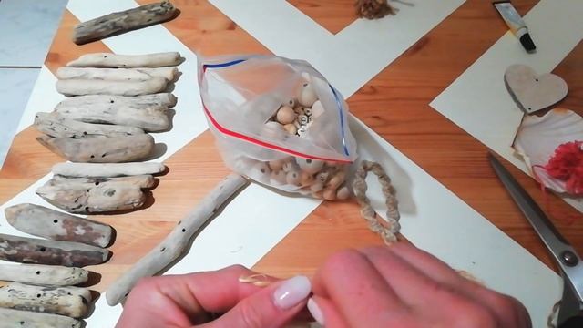 ???DIY гирлянда из driftwood своими руками. ???