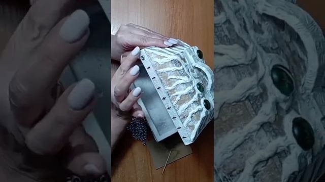 Шкатулка ларец из картона своими руками