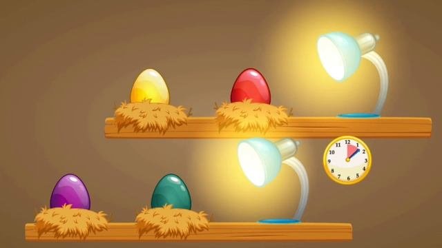 Animals Brain Games, Chicken / Развивающие игры с животными, цыплята