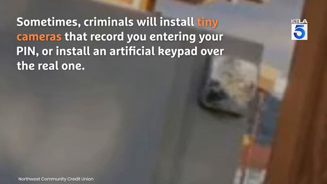 How to spot an ATM skimmer