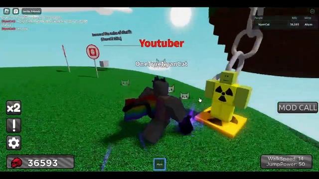 Abyss Glove Showcase (Slap Battles Killstreak Remake)