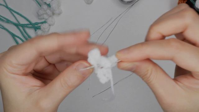 Crochet Baby's breath flowers Amigurumi | Gypsophila Flower Crochet