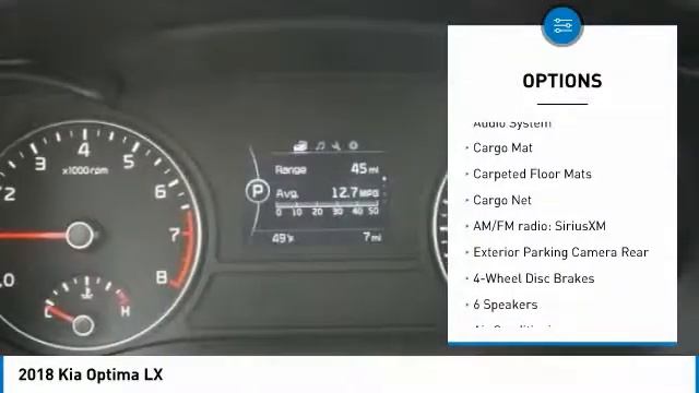 2018 Kia Optima Carrollton, Dallas, Richardson, Plano JG235483